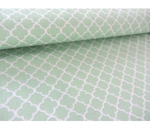 Ring a Rose - grün- Patchworkstoff von Gütermann